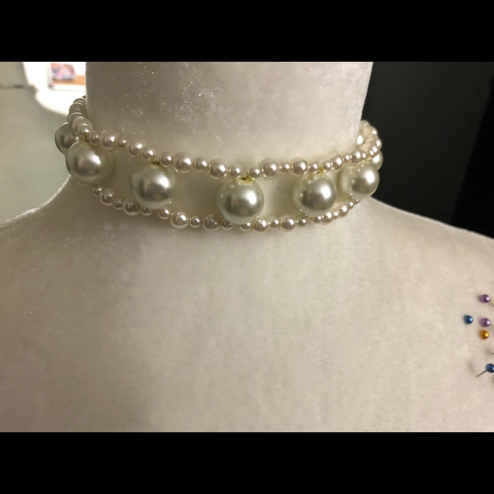 Handmade Glass Bead Choker